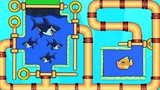 SAVE THE FISH AND STACK A BALL MOBILE GAME savethefish stackball fishgame gameplay [upl. by Notsruht]