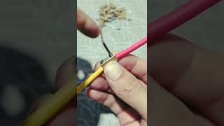 Easy wire Jointing trick electricalconstruction infrastructure [upl. by Eilsel]