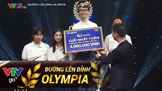 ĐƯỜNG LÊN ĐỈNH OLYMPIA 17  CUỘC THI TUẦN 1 THÁNG 2 QUÝ 3  VTV Go [upl. by Mayce2]