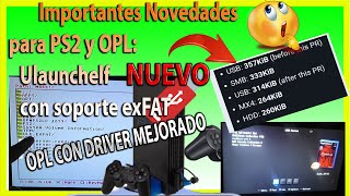 ULAUNCHELF CON SOPORTE exFAT NUEVO OPL MEJORADO [upl. by Kcirdor]