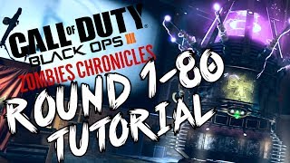 Black Ops 3 ROUND 80 Gameplay Tutorial  ZOMBIE CHRONICLES w Syndicate [upl. by Anreval]