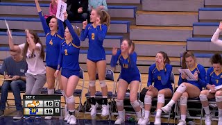 Girls High School Volleyball Wayzata vs Osseo Section 5AAA [upl. by Silvain]