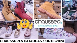 📣 CHAUSSEA 💯 10 OCTOBRE 2024 CHAUSSURES PATAUGAS PROMO 😱 chaussea promo arrivage soldes [upl. by Sonja]