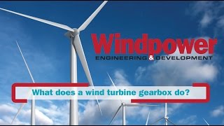 Why wind turbines need those troublesome gearboxes [upl. by Hayidan70]