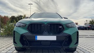 2024 BMW X6 M50i xDrive G06 in M Isle of Man Grün metallic [upl. by Haneen541]