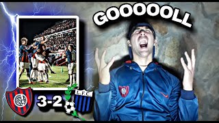 QUE LOCURAA  San Lorenzo 32 Liverpool  Hincha de San Lorenzo reacciona [upl. by Drofnats]