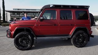 The 2023 MercedesAMG G63 4x4 Squared Is a 350000 Luxury Monster Truck [upl. by Herr]