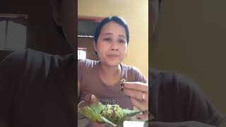 review botok tawon yang enak dan endulita cooking kulinerindonesiaku mukbang [upl. by Eenat]