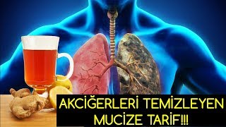 SİGARAYI BIRAKTIRAN VE AKCİĞERLERİ TEMİZLEYEN MUCİZE TARİF [upl. by Gentry886]