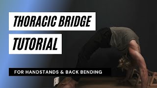 The only upper body mobility stretch you´ll need  Thoracic bridge tutorial [upl. by Burg25]