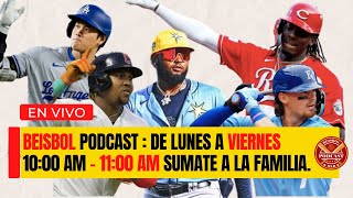 BEISBOL PODCAST  NOTICIAS DE GRANDES LIGAS [upl. by Rowan]