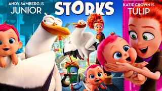 Storks 2016 Full Movie  Storks American English 3D Computer Animated Full Movie Fact amp Some Details [upl. by Yeuh]