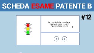 SCHEDA ESAME PATENTE B 2024 12 [upl. by Joana]