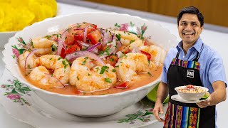 El Ceviche de Camarón ECUATORIANO 🇪🇨  KWA [upl. by Ayt]