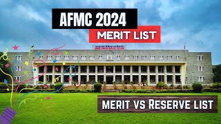 AFMC MERIT LIST 2024  All selected students [upl. by Enom787]