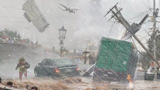 Unbelievable Storm Chaos in Germany Hail Storm and Flooding Ravage Bavaria [upl. by Eussoj]