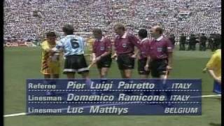 World Cup USA 94  Romania Vs Argentina 32 Part I [upl. by Quintilla240]