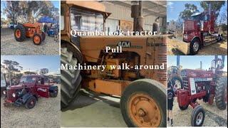 2024 Quambatook tractor pull machinery walkaround ❗️subscribe❗️ [upl. by Littell]