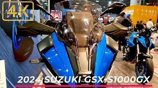 New 2024 Suzuki GSXS 1000 GX  Walkaround 4K [upl. by Dallman693]