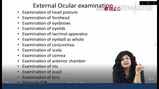 Ocular Examination  Dr Niha Aggarwal [upl. by Waldron817]