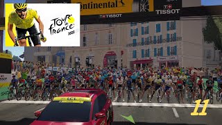 Tour de France 2023 11  Start der Tour mit AG2R Citroen [upl. by Culliton]