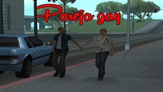 GTA San Andreas  Parejas Gay [upl. by Fleischer]