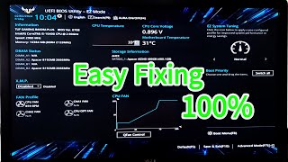 Fixing Stuck Asus UEFI BIOS EZ Mode Ultimate Troubleshooting Guide [upl. by Kera]