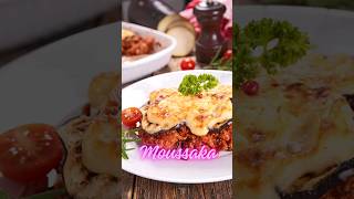 Moussaka Greeces Delicious Casserole Tradition 😋 [upl. by Ahsetal465]