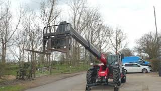 Manitou MT1135 Telehandler  Test Drive Working Review  diggersandtractorscom [upl. by Schreck824]