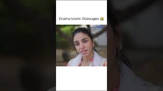 Pakistani dramas iconic dialogues😂part6 trending viral yourubeshorts edit sunochanda ishqiya [upl. by Jollanta]