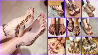 Leg mehndi design simple and easy  Leg Mehndi Design  Bridal leg mehndi design  Leg mehendi [upl. by Irakab]