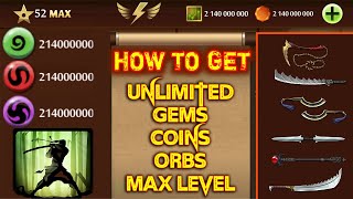 Unlock Everything in Shadow Fight 2 Unlimited Coins Gems Orbs Max Level All Maps amp Weapons [upl. by Edithe775]