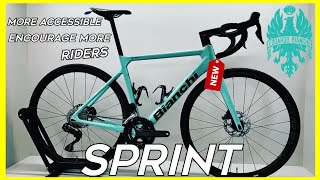 New bianchi sprint  racey geometry allrounder road bike [upl. by Olette302]