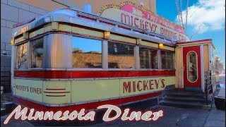 MICKEYS DINER SAINT PAUL MINNESOTA  Classic American Diner [upl. by Nallij]