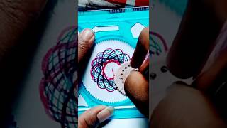 Amazing new spirograph art🥰 shortvideo afranvlog spirograph design youtubeshorts vairalart [upl. by Imij189]