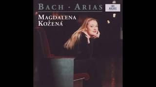 J S BACH  quotZerfliesse mein Herze in Flüten der Zährenquot  Magdalena Kožená [upl. by Mota467]