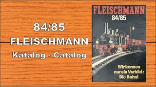 FLEISCHMANN KATALOG 8485 CATALOG HD [upl. by Sheya]