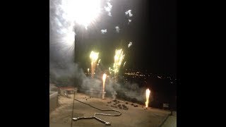 Estrondoso fogo de artificio em Boelhe 2017 HD [upl. by Alleuqcaj]