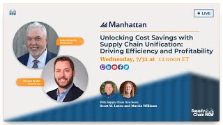 Unlocking Cost Savings with Supply Chain Unification Driving Efficiency and Profitability [upl. by Ecnarrat]