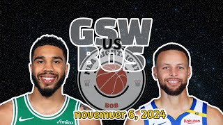 Golden State Warriors vs Boston Celtics Full Game Highlights November 6 2024 2024 25 NBA Season [upl. by Nollid]