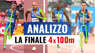 Finale 4x100 metri alle OLIMPIADI l’ANALISI della corsa dello straordinario TEAM ITALIANO [upl. by Hauck]