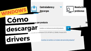 Cómo descargar e instalar todos los controladores drivers HP [upl. by Ais876]