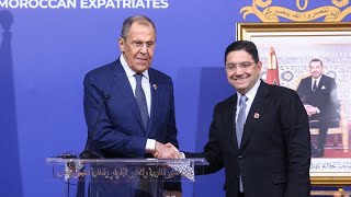 Lavrov s’arrête au Maroc et boude l’Algérie  la Russie estelle toujours notre amie [upl. by Calista212]