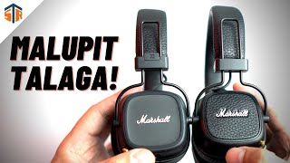 MARSHALL MAJOR IV amp MAJOR III HEADPHONES  Grabe Sa Battery Life [upl. by Enetsirhc]