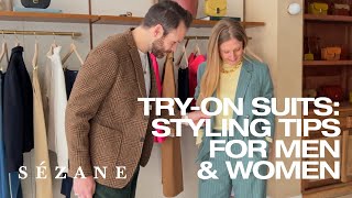 Tryon suits styling tips for men amp women  Sézane [upl. by Louth]