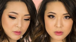 Cut Crease Makeup Tutorial  Jen Chae [upl. by Evod481]