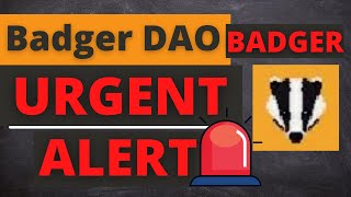 Badger DAO Coin Price News Today  Price Prediction and Technical Analysis [upl. by Bullock]