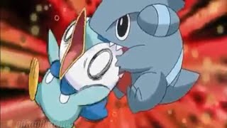 Ash Piplup and Gibles funny moment 🤣 Pokemon in Hindi [upl. by Eimmac]