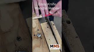 Cheap amp Easy Knife Handle Repair [upl. by Brady441]