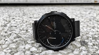 A Closer Look at the Skagen Connected Hybrid Smartwatch [upl. by Eisnyl]